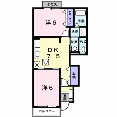ウエストヒル・ウィズ 101【管理NO：1-012832901-01010】 ★家具家電は申し込み後に搬入します★ ★2026年10月中旬入居可能★の外観画像