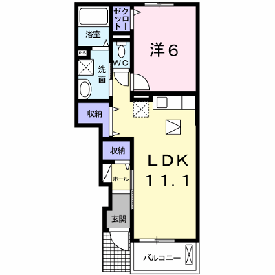 フェリーチェ 103【管理NO：1-018097101-01030】 ★家具家電は申し込み後に搬入します★ ★2026年10月中旬入居可能★の外観画像