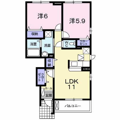 フェリア糸井Ｅ 102【管理NO：1-016291501-01020】 ★家具家電は申し込み後に搬入します★ ★2026年10月中旬入居可能★の外観画像