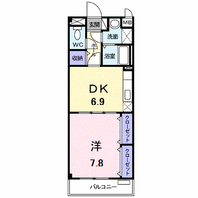 ＳｕｎＣｌａｉｒＹｏｓｈｉｎｏ 310【管理NO：1-014434401-03080】 ★家具家電は申し込み後に搬入します★の外観画像
