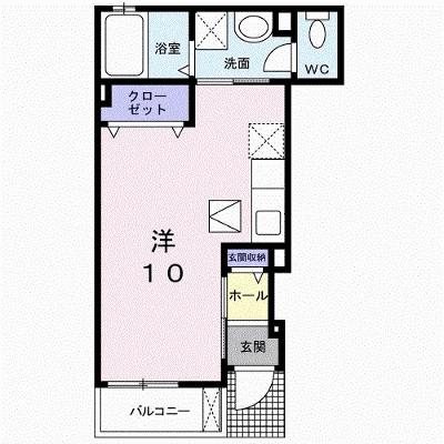 プレーゴ参道 103【管理NO：1-021325501-01030】 ★家具家電は申し込み後に搬入します★ ★2026年09月下旬入居可能★の外観画像