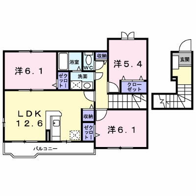 パークハイツ西田Ⅱ 202【管理NO：1-013714001-02020】 ★家具家電は申し込み後に搬入します★ ★2026年10月中旬入居可能★の外観画像