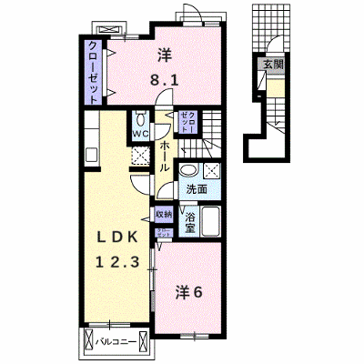 クリスタル　グランツ 202【管理NO：1-018824301-02020】 ★家具家電は申し込み後に搬入します★ ★2026年09月中旬入居可能★の外観画像