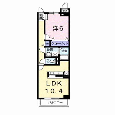 グランパレ 203【管理NO：1-015018801-02030】 ★家具家電は申し込み後に搬入します★ ★2026年10月上旬入居可能★の外観画像
