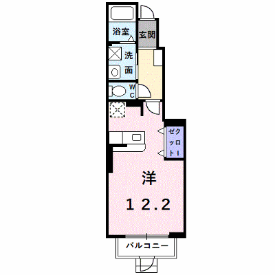 カーサ・エスペランサ 106【管理NO：1-013570301-01050】 ★家具家電は申し込み後に搬入します★の外観画像