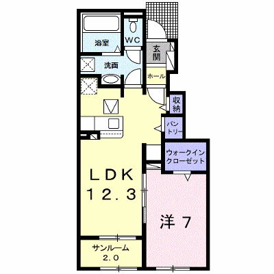 メゾン・ド・シファーレ 102【管理NO：1-026492901-01020】 ★家具家電は申し込み後に搬入します★の外観画像
