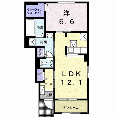 エンジェル　ブーケ 102【管理NO：1-024411301-01020】 ★家具家電は申し込み後に搬入します★の外観画像