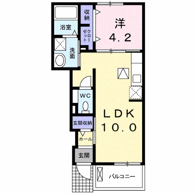 ウインド　フィル 103【管理NO：1-020800901-01030】 ★家具家電は申し込み後に搬入します★ ★2026年10月上旬入居可能★の外観画像