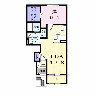 スリジエ 103【管理NO：1-025562801-01030】 ★家具家電は申し込み後に搬入します★ ★2026年09月下旬入居可能★の外観画像