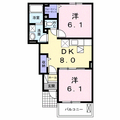 リアンＡ 102【管理NO：1-021892901-01020】 ★家具家電は申し込み後に搬入します★ ★2026年10月上旬入居可能★の外観画像