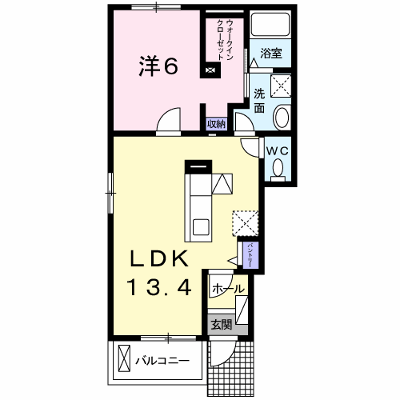 グリーンワールド　Ⅲ 101【管理NO：1-019110301-01010】 ★家具家電は申し込み後に搬入します★ ★2026年09月下旬入居可能★の外観画像