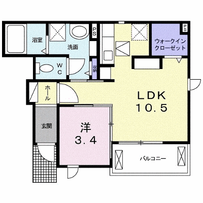 アークガーデン　Ⅱ 101【管理NO：1-020416101-01010】 ★家具家電は申し込み後に搬入します★ ★2026年10月上旬入居可能★の外観画像