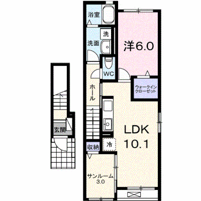 楠木１丁目アパート 202【管理NO：1-028722601-02020】 ★家具家電は申し込み後に搬入します★ ★2026年12月中旬入居可能★の外観画像