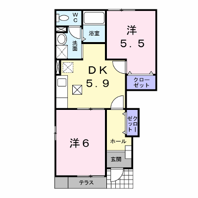 ドリーム・紀香　Ａ 102【管理NO：1-012428101-01020】 ★家具家電は申し込み後に搬入します★ ★2026年10月中旬入居可能★の外観画像