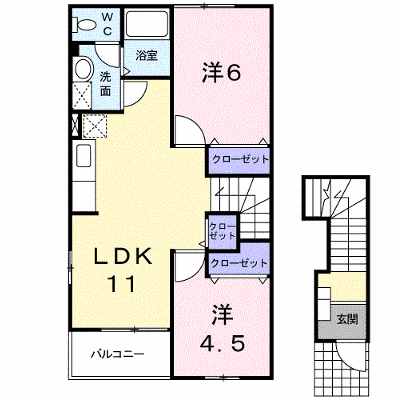 アヴェニール葉中 201【管理NO：1-011516001-02010】 ★家具家電は申し込み後に搬入します★ ★2026年09月下旬入居可能★の外観画像