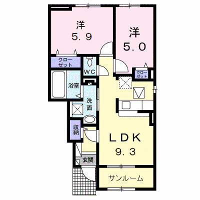 ラフィーネ 105【管理NO：1-025887001-01040】 ★家具家電は申し込み後に搬入します★ ★2026年10月下旬入居可能★の外観画像