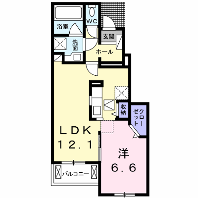 シェル　フィーユ 102【管理NO：1-021678101-01020】 ★家具家電は申し込み後に搬入します★の外観画像