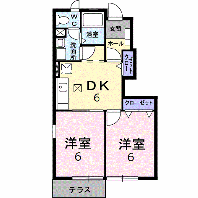 フローラヴィレッジ　Ａ 103【管理NO：1-012126701-01030】 ★家具家電は申し込み後に搬入します★ ★2026年10月上旬入居可能★の外観画像