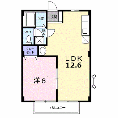ハイムセンジュール 101【管理NO：1-005240401-01010】 ★家具家電は申し込み後に搬入します★ ★2026年10月上旬入居可能★の外観画像