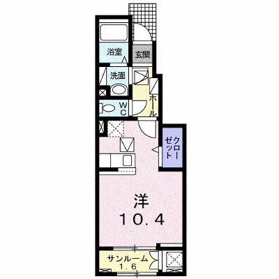 ハピネス　タウン　Ⅰ 103【管理NO：1-024827001-01030】 ★家具家電は申し込み後に搬入します★ ★2026年09月上旬入居可能★の外観画像