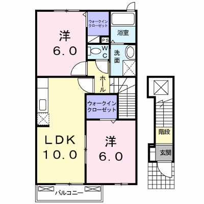 セレーノＡ 203【管理NO：1-015774901-02030】 ★家具家電は申し込み後に搬入します★の外観画像