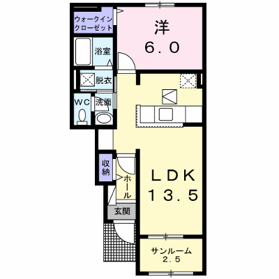 クリスタルＢ 102【管理NO：1-024210502-01020】 ★家具家電は申し込み後に搬入します★ ★2026年10月上旬入居可能★の外観画像