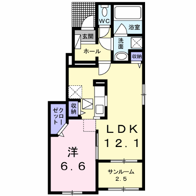 カーサ・ドマーニＢ 101【管理NO：1-022133302-01010】 ★家具家電は申し込み後に搬入します★ ★2026年10月上旬入居可能★の外観画像