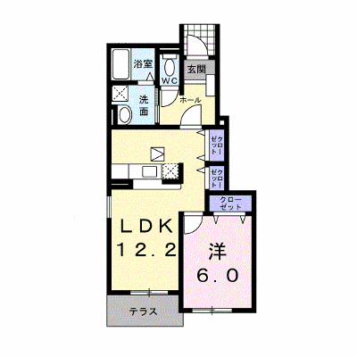 ルーチェ・ラルゴＢ 103【管理NO：1-013614602-01030】 ★家具家電は申し込み後に搬入します★ ★2026年10月上旬入居可能★の外観画像