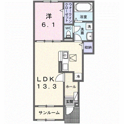 エルヴェ 102【管理NO：1-028646301-01020】 ★家具家電は申し込み後に搬入します★ ★2026年09月下旬入居可能★の外観画像
