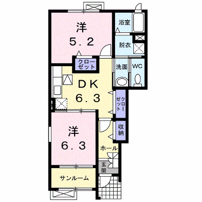アルバ・ソーレ 101【管理NO：1-015394601-01010】 ★家具家電は申し込み後に搬入します★ ★2026年10月上旬入居可能★の外観画像