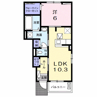 ＲｉｒｉａⅦ　１０ 104【管理NO：1-026247002-01040】 ★家具家電は申し込み後に搬入します★の外観画像