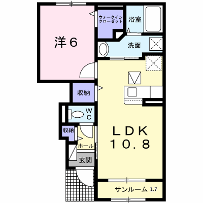 ホワイトストーク九日市 103【管理NO：1-026476101-01030】 ★家具家電は申し込み後に搬入します★ ★2026年09月下旬入居可能★の外観画像