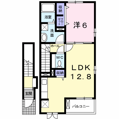 ラ・クレール・メゾン 205【管理NO：1-021562901-02050】 ★家具家電は申し込み後に搬入します★ ★2026年10月上旬入居可能★の外観画像