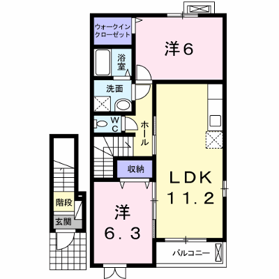 花水木 203【管理NO：1-017164101-02030】 ★家具家電は申し込み後に搬入します★ ★2026年10月下旬入居可能★の外観画像
