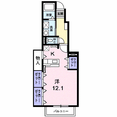 ピュア　コート　サクセス 106【管理NO：1-016220101-01050】 ★家具家電は申し込み後に搬入します★の外観画像