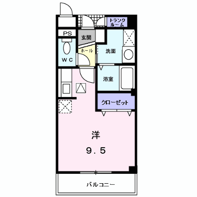 プチ・ソレール 106【管理NO：1-012266001-01050】 ★家具家電は申し込み後に搬入します★ ★2026年10月上旬入居可能★の外観画像