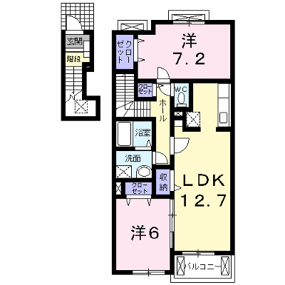 サンリット　Ⅰ　（御坊市） 203【管理NO：1-015048101-02030】 ★家具家電は申し込み後に搬入します★ ★2026年10月上旬入居可能★の外観画像