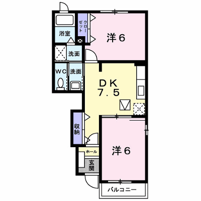 コズミック　Ｂ 102【管理NO：1-014019402-01020】 ★家具家電は申し込み後に搬入します★ ★2026年10月中旬入居可能★の外観画像