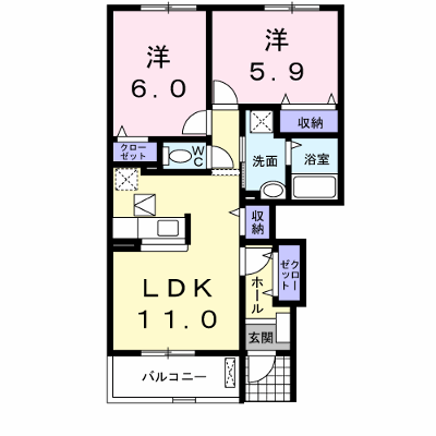 ビッグアイランドハーヴェストＤ 103【管理NO：1-014827404-01030】 ★家具家電は申し込み後に搬入します★ ★2026年10月上旬入居可能★の外観画像
