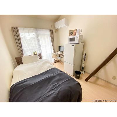 ユニオンマンスリー勝田台１　307　1K・シングル☆◆インターネット固定回線（有線・Wi-Fi）無料の部屋◆【禁煙ルーム】人気の角部屋！デスク・チェア＆たっぷり収納2ドア冷蔵庫など生活家電のあるお部屋の外観画像