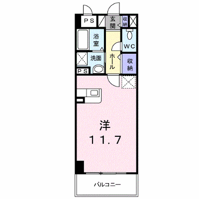 カスタナール 302【管理NO：1-014107801-03020】 ★家具家電は申し込み後に搬入します★ ★2026年10月中旬入居可能★の外観画像