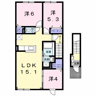 スペランツァ 202【管理NO：1-025162701-02020】 ★家具家電は申し込み後に搬入します★ ★2026年10月中旬入居可能★の外観画像