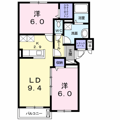 プリマヴェーラ・ルーチェ 303【管理NO：1-016829701-03030】 ★家具家電は申し込み後に搬入します★の外観画像