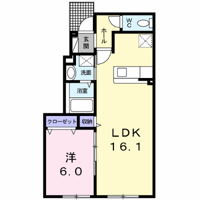カーサ・リッカⅡ 101【管理NO：1-023751601-01010】 ★家具家電は申し込み後に搬入します★ ★2026年11月上旬入居可能★の外観画像
