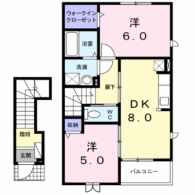 ベルソレイユ　Ⅱ 204【管理NO：1-013507402-02040】 ★家具家電は申し込み後に搬入します★ ★2026年10月上旬入居可能★の外観画像