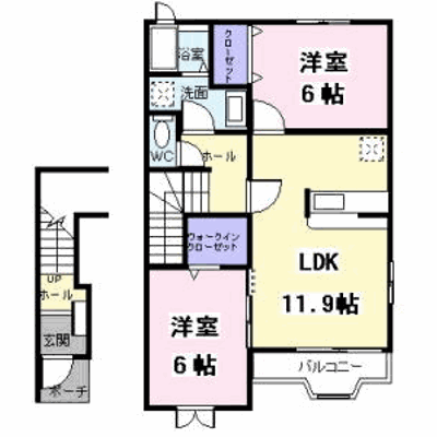 セレーノ　Ｂ 201【管理NO：1-013371602-02010】 ★家具家電は申し込み後に搬入します★ ★2026年09月上旬入居可能★の外観画像