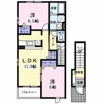 ミューズ　グランデＡ 201【管理NO：1-013294801-02010】 ★家具家電は申し込み後に搬入します★ ★2026年10月上旬入居可能★の外観画像
