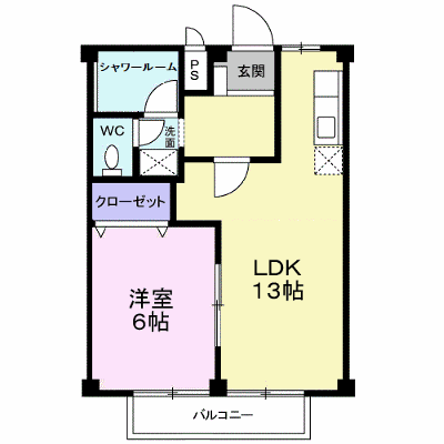 シティハイツ千葉 201【管理NO：1-001669101-02010】 ★家具家電は申し込み後に搬入します★の外観画像