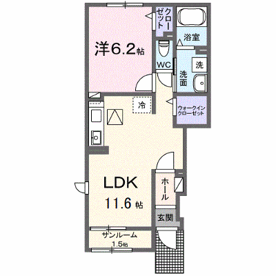 ヴィラ　ファイン 101【管理NO：1-027236201-01010】 ★家具家電は申し込み後に搬入します★の外観画像