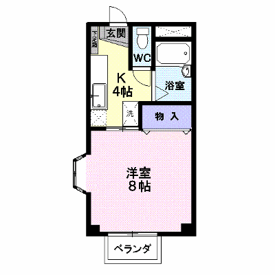 陽々館 106【管理NO：1-007960101-01060】 ★家具家電は申し込み後に搬入します★ ★2026年09月下旬入居可能★の外観画像